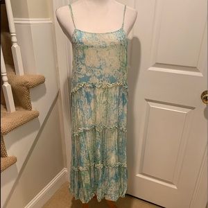 NWT, silk, lined summer sundress, Ralph Lauren